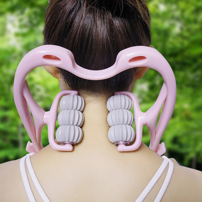 Manual Neck and Shoulder Massage Roller image 3