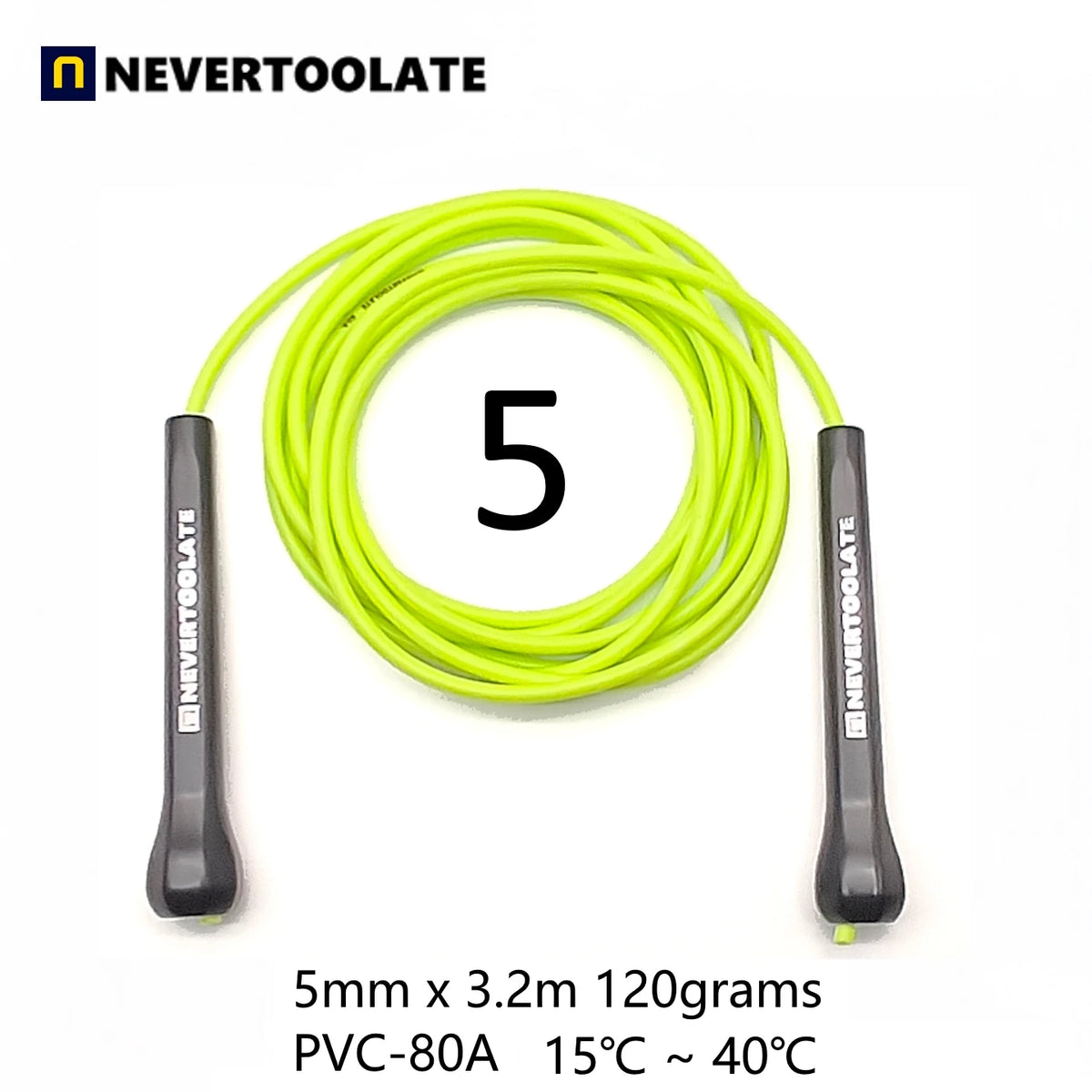 Adjustable Fitness Jump Rope image 2