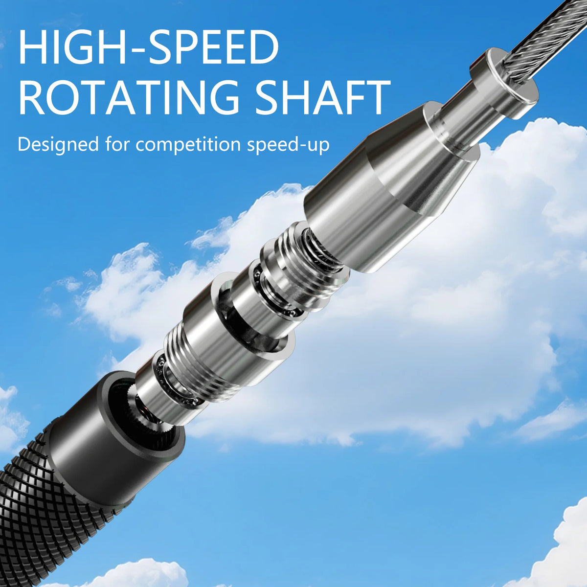 Everyday Metal-Handle Speed Jump Rope image 1