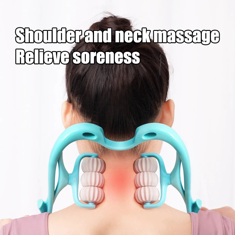 Manual Neck and Shoulder Massage Roller image 2