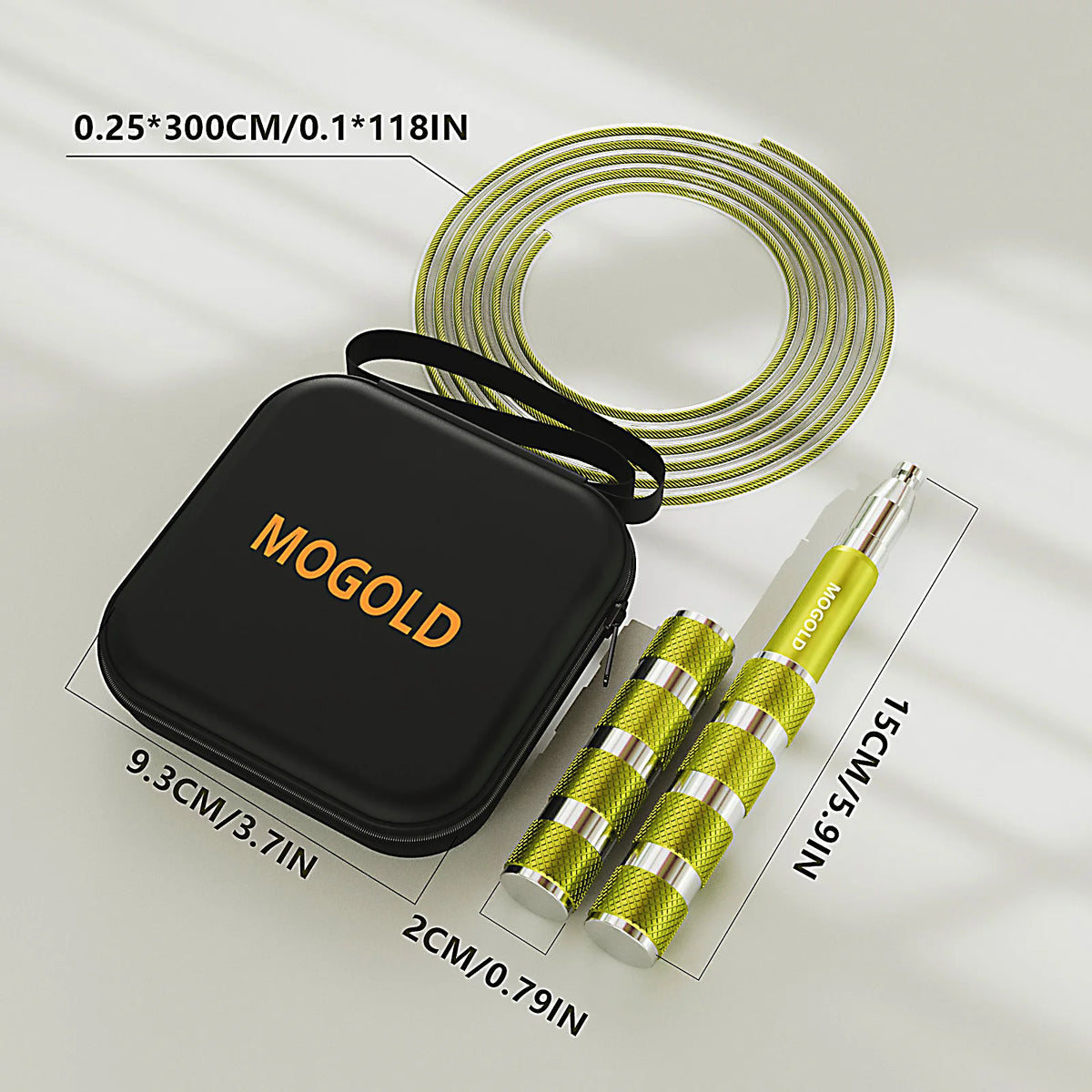Studio Metal-Handle Speed Jump Rope image 5