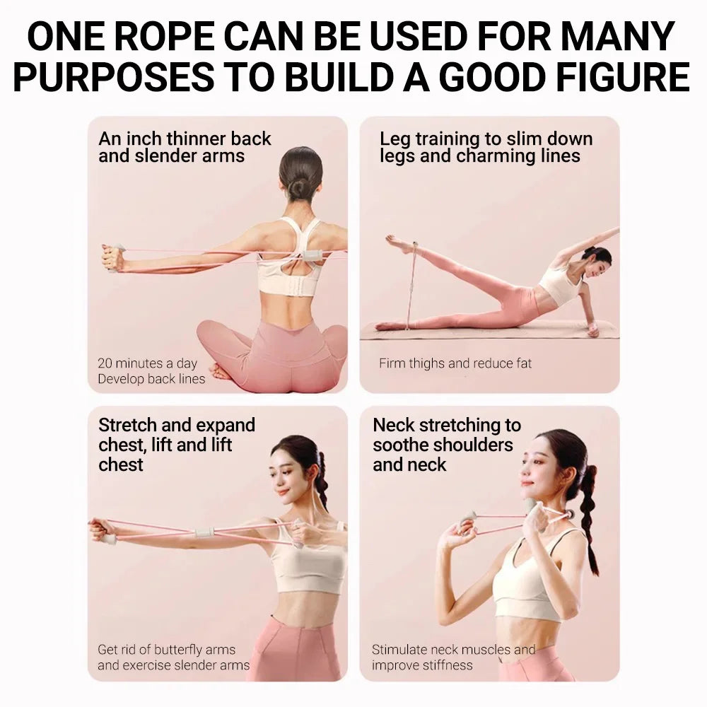 Figure-8 Pilates Resistance Band image 3