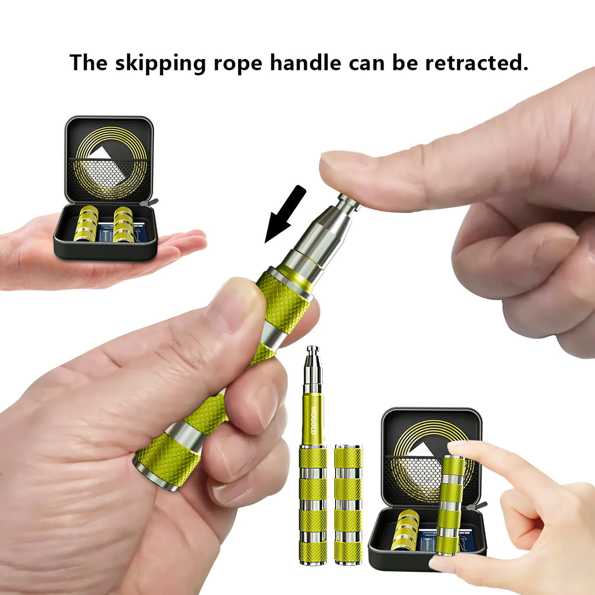 Studio Metal-Handle Speed Jump Rope image 4