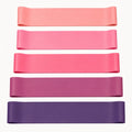 5-Level Latex Loop Resistance Band Set image 0