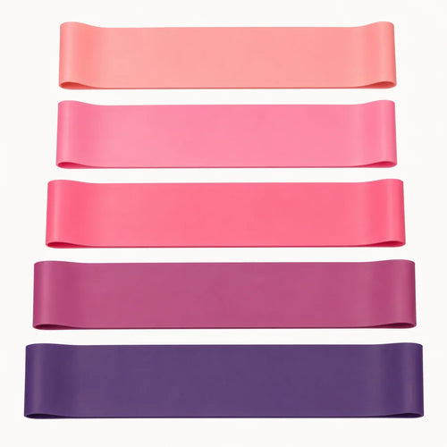 5-Level Latex Loop Resistance Band Set image 0