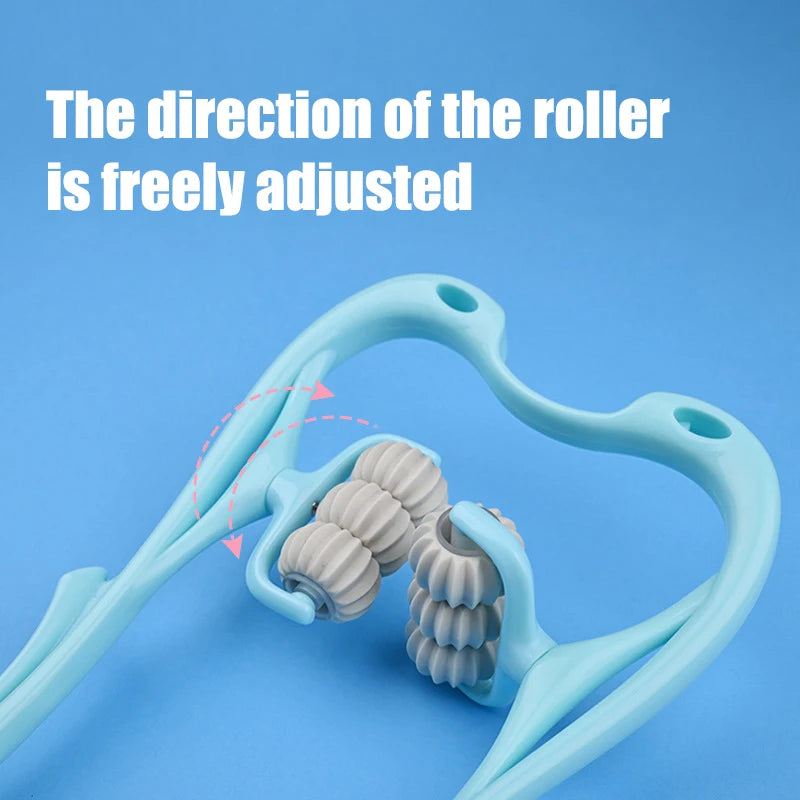 Manual Neck and Shoulder Massage Roller image 1
